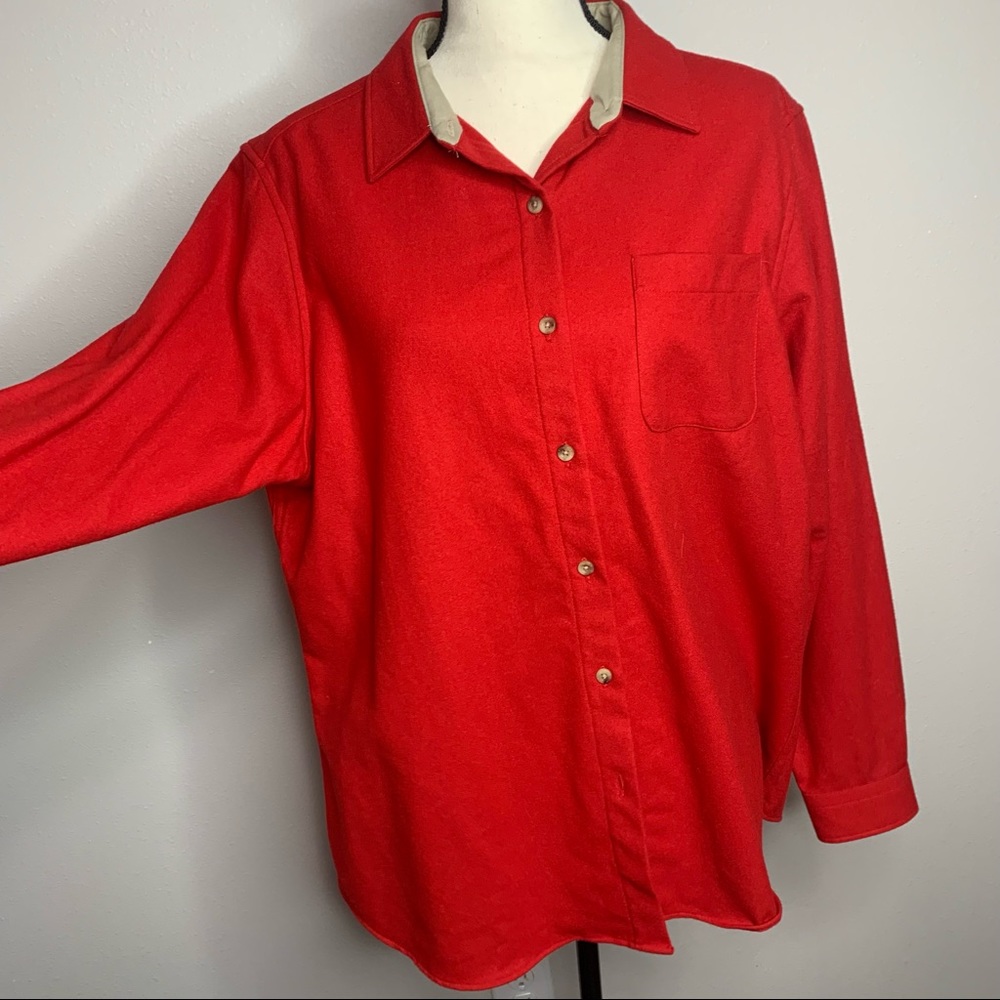 Pendleton Buttondown Longsleeves 100% Virgin Wool… - image 2